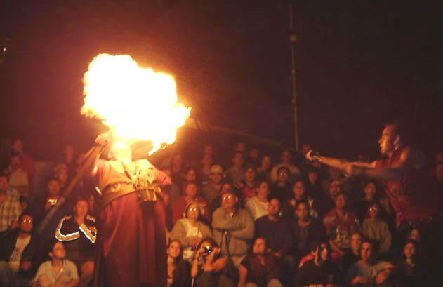 The flaming spectacle of DOOM!